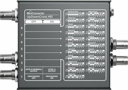 Conversor de vídeo Blackmagic Design Mini Converter UpDownCross HD - 4