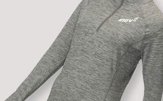 Running sweatshirt
 Inov-8 Train Elite Mid LSZ Light Grey Running sweatshirt - 4