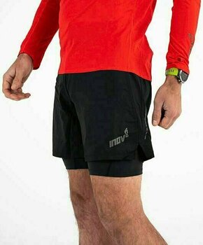 Lühikesed jooksupüksid Inov-8 Race Elite 7'' Short M Black/Red M - 3