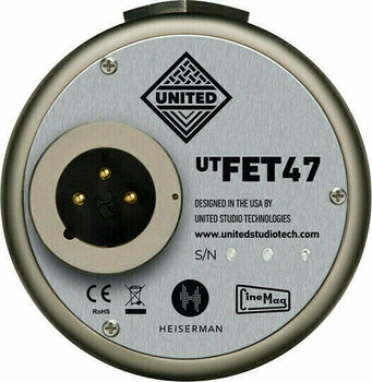 Kondenzátorový studiový mikrofon United Studio Technologies UT FET47 Kondenzátorový studiový mikrofon - 5