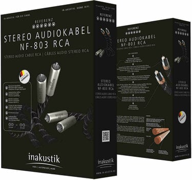 Hi-Fi Audio cable
 Inakustik Reference NF-803 RCA 0,75 m - 2