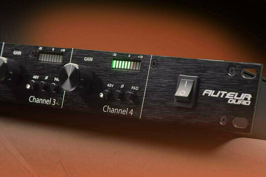 Mikrofónový predzosilňovač Black Lion Audio Auteur Quad Mikrofónový predzosilňovač (Zánovné) - 9