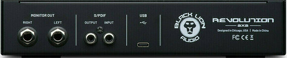 USB audio převodník - zvuková karta Black Lion Audio Revolution 2x2 - 4