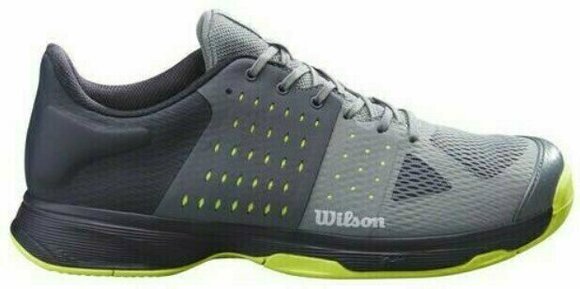 Calçado de ténis para homem Wilson Kaos Komp Mens Tennis Shoe Lead/Outer Space/Safety Yellow 44 Calçado de ténis para homem - 2