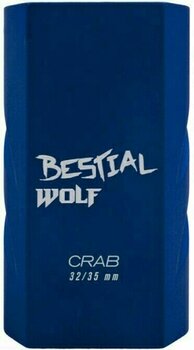 Collier de serrage trottinette Bestial Wolf Crab Bleu Collier de serrage trottinette - 2