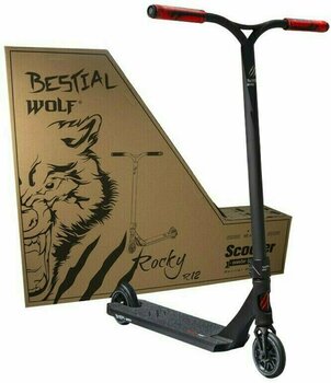 Freestyle Scooter Bestial Wolf Rocky R12 Black Freestyle Scooter - 6