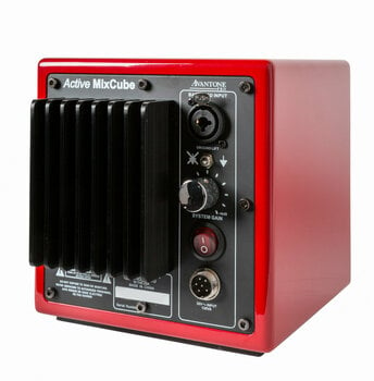 1-pásmový aktivní studiový monitor Avantone Pro Active MixCube Červená - 4