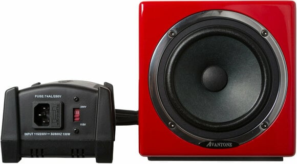 1-vägs aktiv studiomonitor Avantone Pro Active MixCube Red - 5
