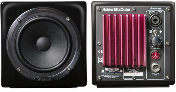 1-weg actieve studiomonitor Avantone Pro Active MixCubes Pair Zwart - 2