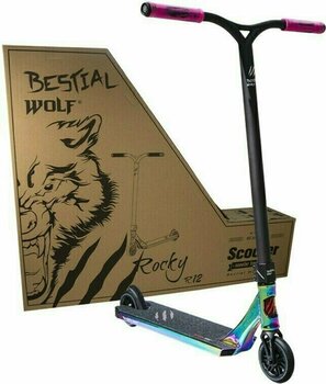 Freestyle Scooter Bestial Wolf Rocky R12 Rainbow Freestyle Scooter - 6
