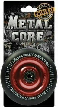Scooter Wheel Metal Core Radical Black-Red Scooter Wheel - 2