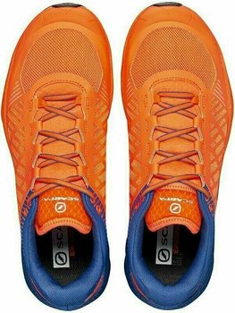 Trail tekaška obutev Scarpa Spin Ultra Orange Fluo/Galaxy Blue 42,5 Trail tekaška obutev - 6