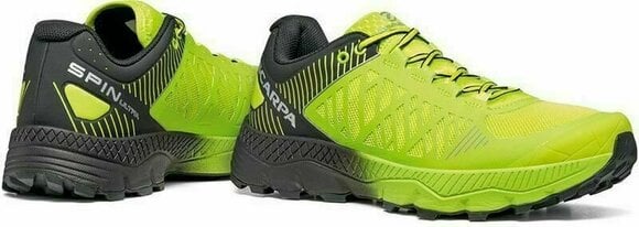 Trailowe buty do biegania Scarpa Spin Ultra Acid Lime/Black 41 Trailowe buty do biegania - 7