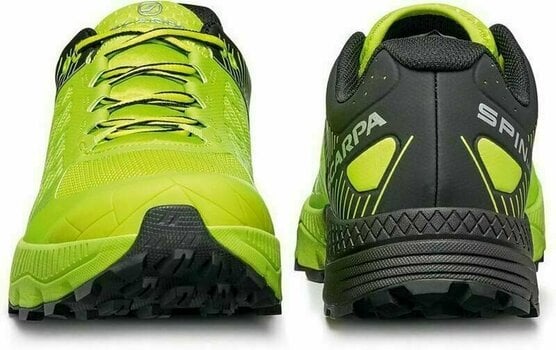 Trail running shoes Scarpa Spin Ultra Acid Lime/Black 41,5 Trail running shoes - 4