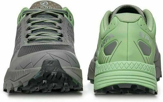Трейл обувки за бягане
 Scarpa Spin Ultra Shark/Mineral Green 38 Трейл обувки за бягане - 4