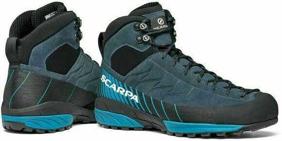 Moški pohodni čevlji Scarpa Mescalito MID GTX Ottanio/Lake Blue 41 Moški pohodni čevlji - 7
