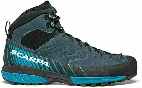 Moški pohodni čevlji Scarpa Mescalito MID GTX Ottanio/Lake Blue 41,5 Moški pohodni čevlji - 2