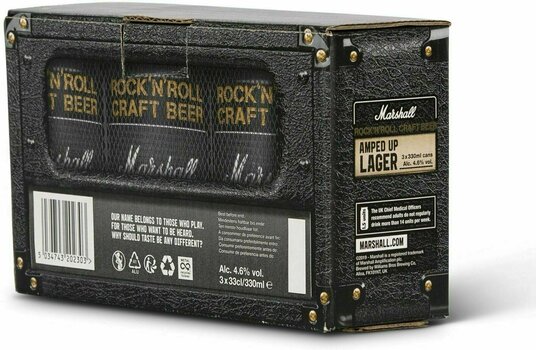 Beer Marshall Amped Up Lager Can Beer - 7
