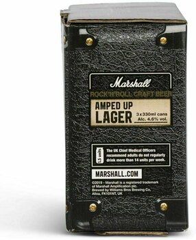 Бира Marshall Amped Up Lager кутия Бира - 8