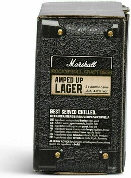 Beer Marshall Amped Up Lager Can Beer - 9