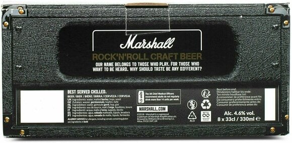 Beer Marshall Amped Up Lager Can Beer - 6