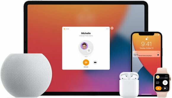 Voice Assistant Apple HomePod mini White Voice Assistant - 6
