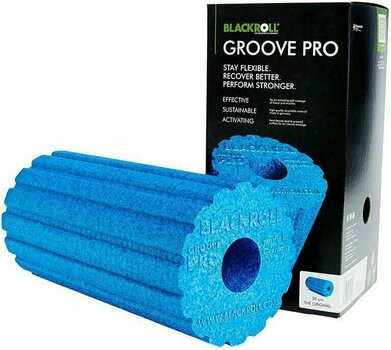 Massage roller BlackRoll Groove Pro Azur Blue Massage roller - 2