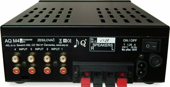 Hi-Fi Integrated amplifier
 AQ M4D Black - 3