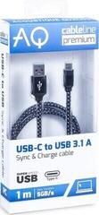 Hi-Fi USB кабел AQ Premium PC67018 USB A - 1