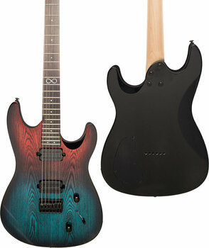 Elektromos gitár Chapman Guitars ML1 Modern Baritone Red Sea - 4