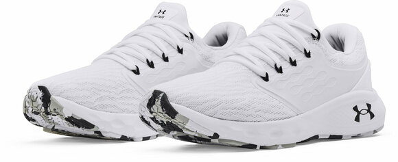 Road running shoes Under Armour UA Charged Vantage Marble White-Black 43 Road running shoes - 3