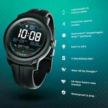 Reloj inteligente / Smartwatch Mobvoi TicWatch E2 Shadow Reloj inteligente / Smartwatch - 4