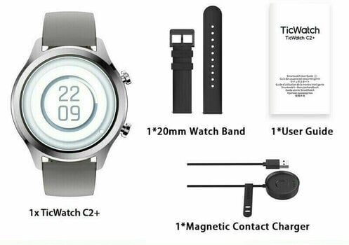 Smartwatch Mobvoi TicWatch C2+ Platinum (B-Stock) #947611 (Damaged) - 9