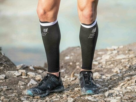 Calf covers for runners Compressport R2v2 Black T4 Calf covers for runners - 3