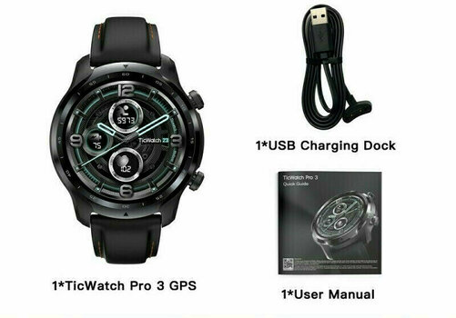 Reloj inteligente / Smartwatch Mobvoi TicWatch Pro 3 GPS Shadow Black Reloj inteligente / Smartwatch - 9