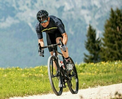 Cycling jersey Castelli Unlimited Jersey Dark Steel Blue/Chartreus 2XL - 8