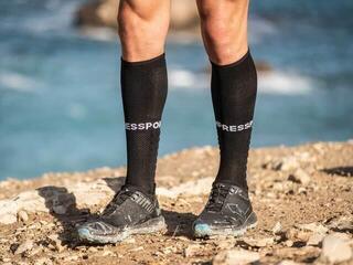 Tekaške nogavice
 Compressport Full Run Black/Knee Socks - 1