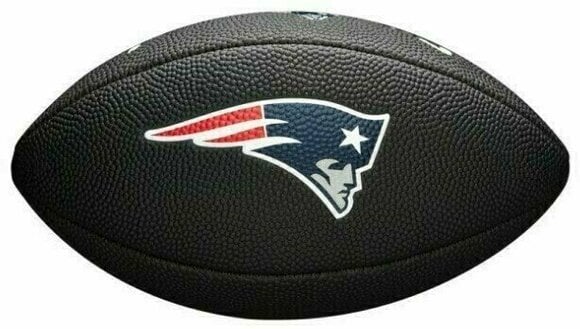 Football américain Wilson NFL Team Soft Touch Mini New England Patriots Black Football américain - 2