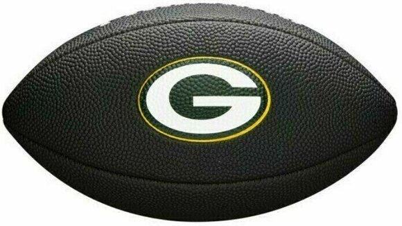 Fotbal american Wilson NFL Team Soft Touch Mini Green Bay Packers Black Fotbal american - 2