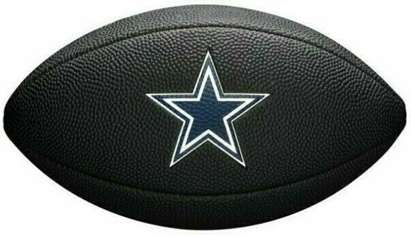 Football américain Wilson NFL Team Soft Touch Mini Dallas Cowboys Black Football américain - 3