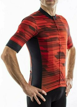 Cycling jersey Castelli Rapido Jersey Red/Savile Blue 3XL - 4