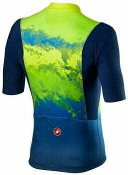 Cycling jersey Castelli Polvere Jersey Jersey Yellow Fluo 2XL - 2