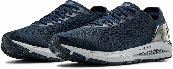 Road running shoes Under Armour UA HOVR Sonic 3 MTLC Navy 43 Road running shoes - 3
