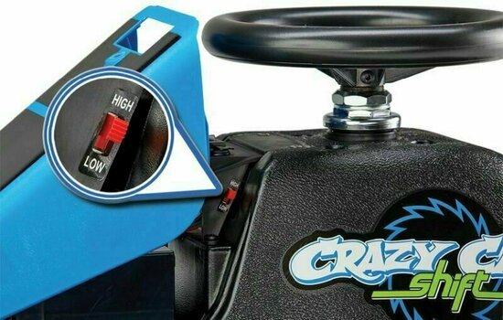 Elektrisk legetøjsbil Razor Crazy Cart Shift 2.0 Sort-Blue Elektrisk legetøjsbil - 10