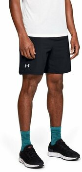Running shorts Under Armour UA Launch SW 7'' Black/Reflective S Running shorts - 4