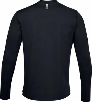 Running t-shirt with long sleeves Under Armour UA Empowered Crew Black/Reflective M Running t-shirt with long sleeves - 2