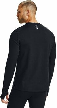 Running t-shirt with long sleeves Under Armour UA Empowered Crew Black/Reflective M Running t-shirt with long sleeves - 4