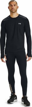 Running t-shirt with long sleeves Under Armour UA Empowered Crew Black/Reflective M Running t-shirt with long sleeves - 7
