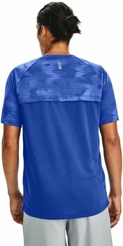 Тениска с къс ръкав за бягане Under Armour UA Streaker 2.0 Inverse Emotion Blue M Тениска с къс ръкав за бягане - 5