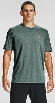Running t-shirt with short sleeves
 Under Armour UA Run Anywhere Lichen Blue/Beta S Running t-shirt with short sleeves - 4